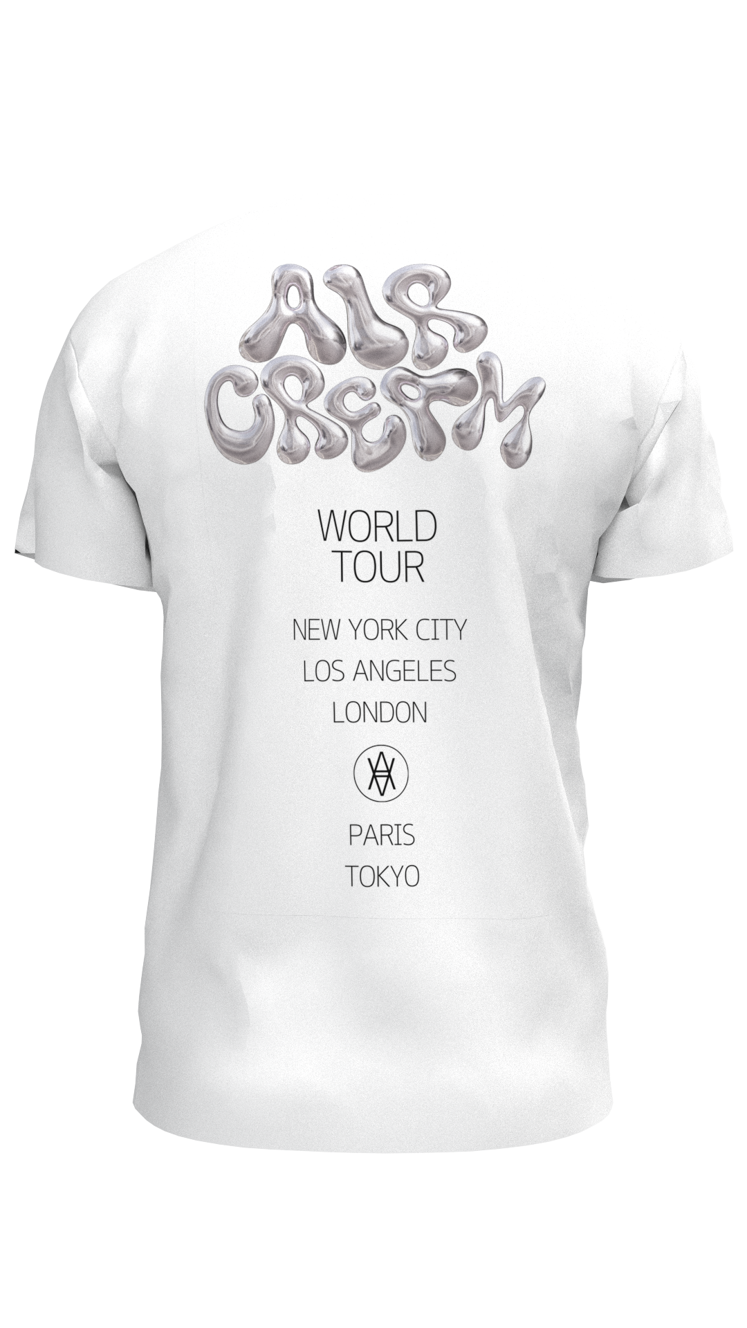 AIRCREAM World Tour T-shirt